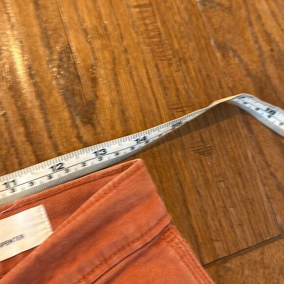 Gap orange carpenter crop jeans size 6 - Picture 7 of 11